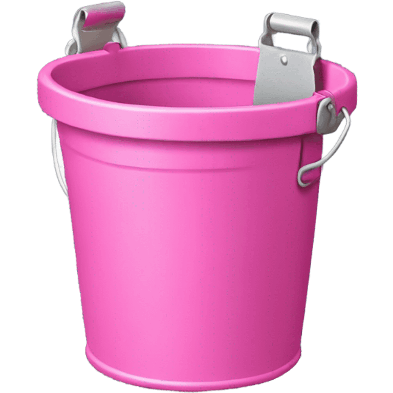 Pink paint holder  emoji