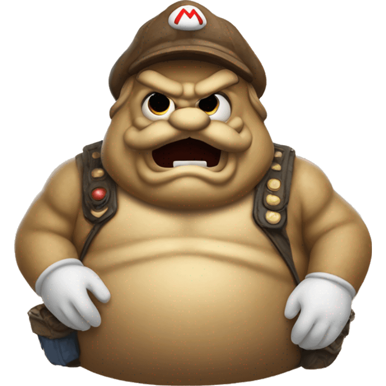 Mario with a ig hutt emoji