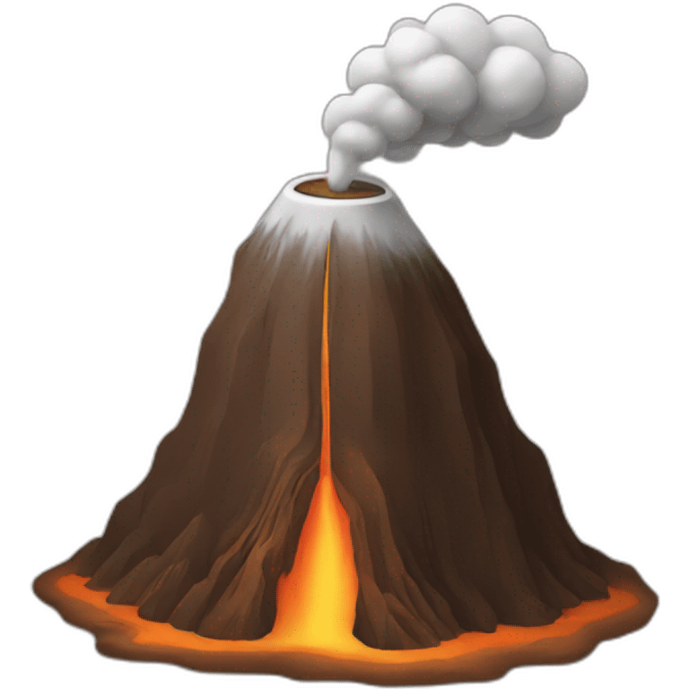 coffee volcano emoji