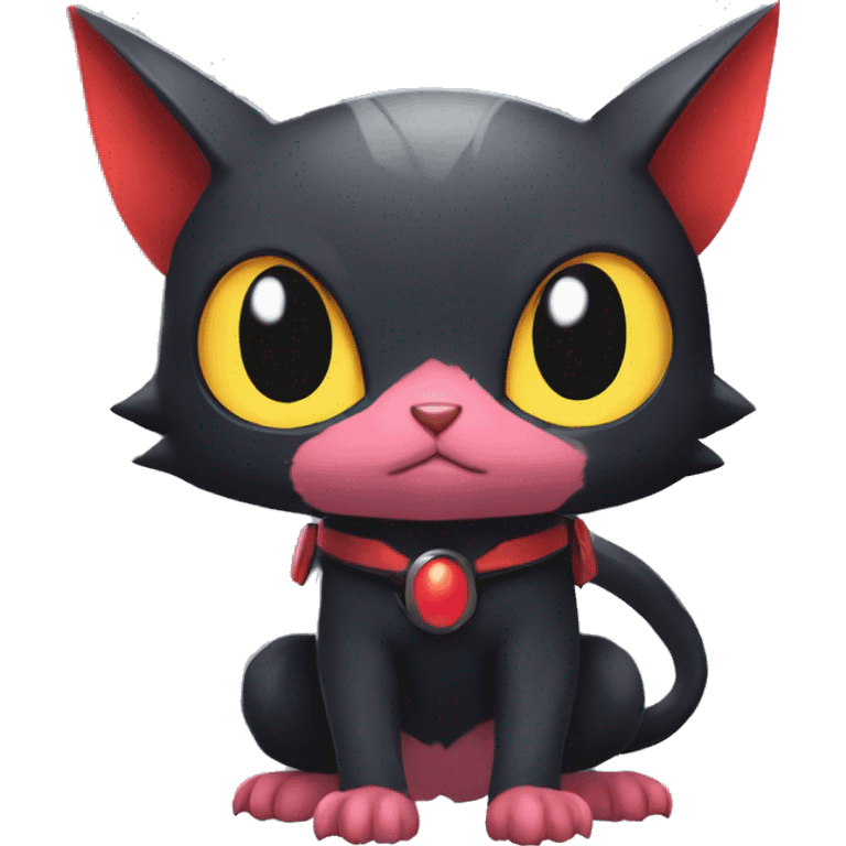 Cool Cute Edgy Chibi Noibat-Litten-Pokémon-Fakémon-hybrid emoji