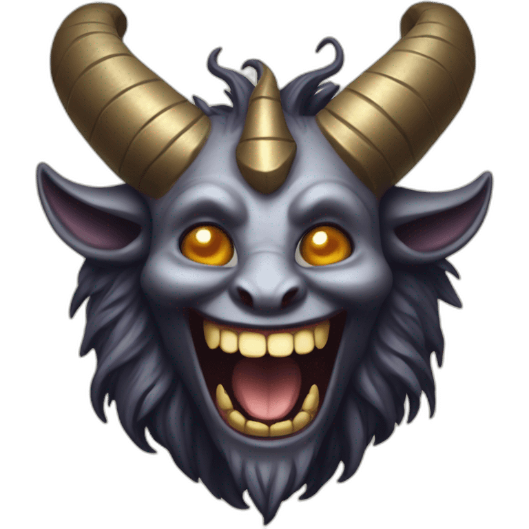 laughing Baphomet emoji