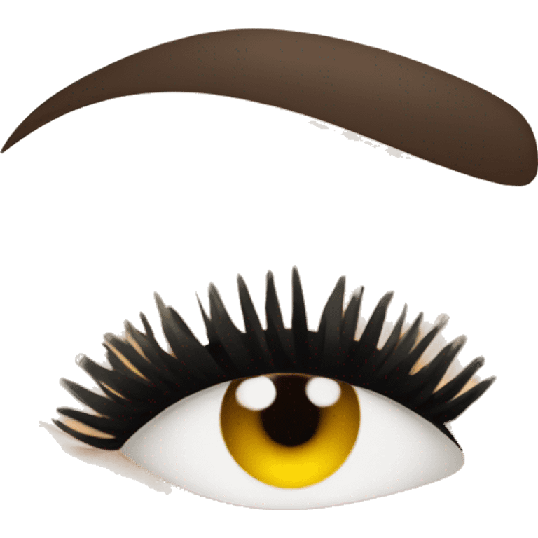 Eyelash extensions  emoji