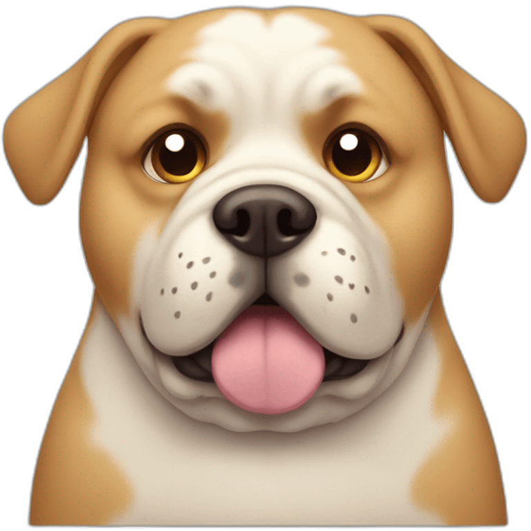 Morbidly Obese dog emoji