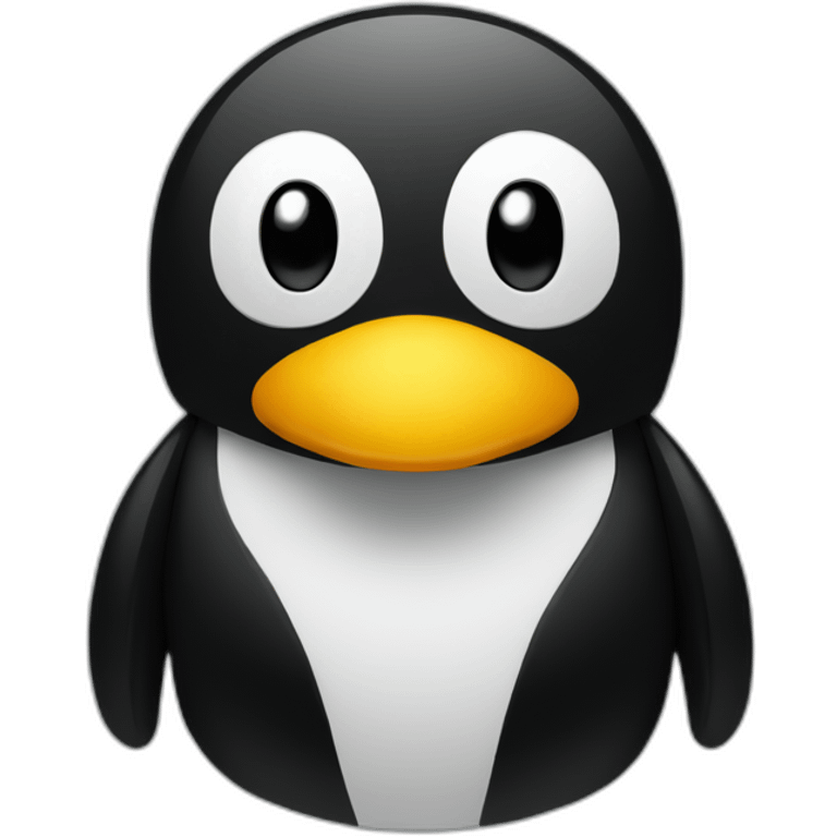 linux tux emoji