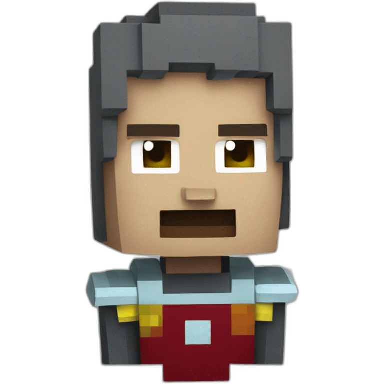 minecraft ironman emoji