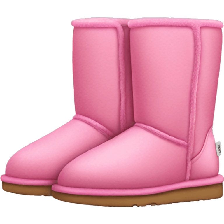 pink UGG boots emoji