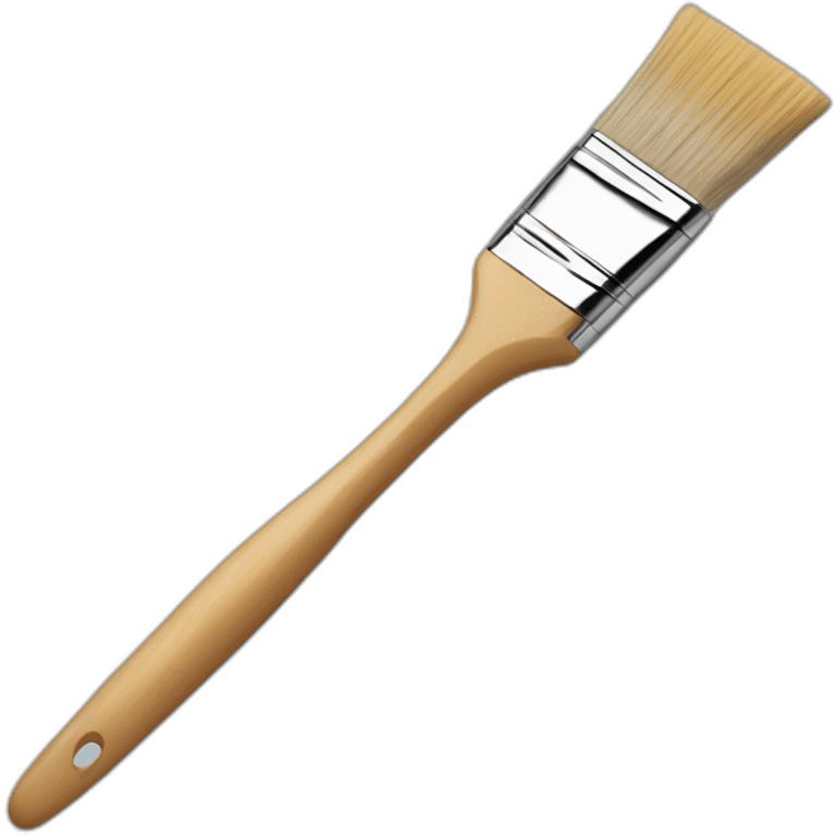 paintbrush on a emogi emoji