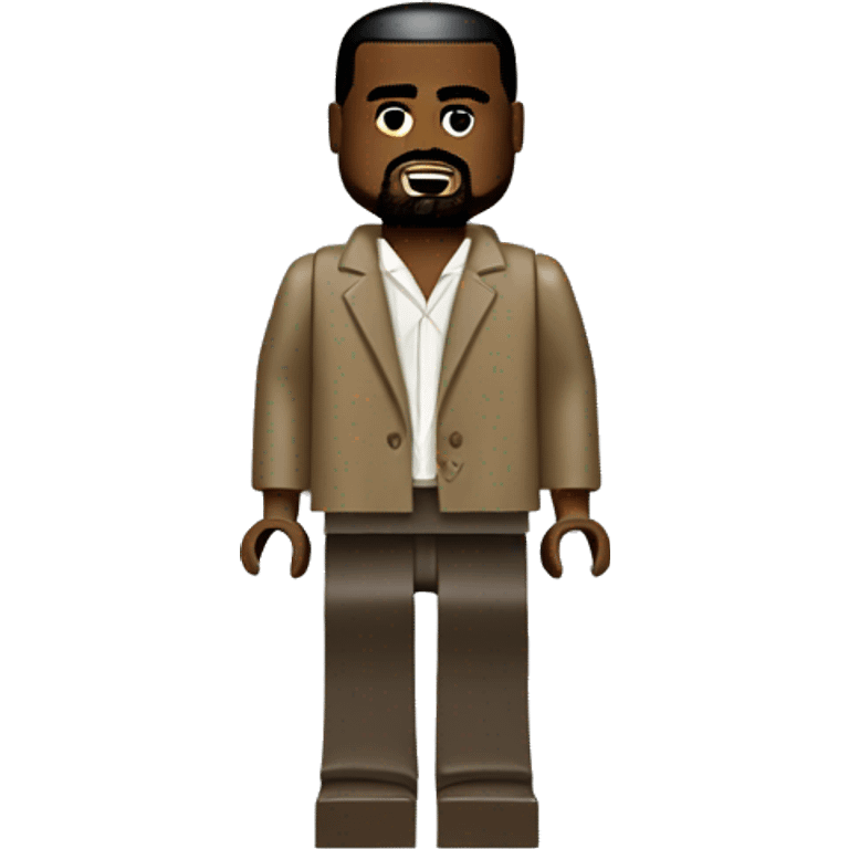 KANYE WEST lego full body emoji