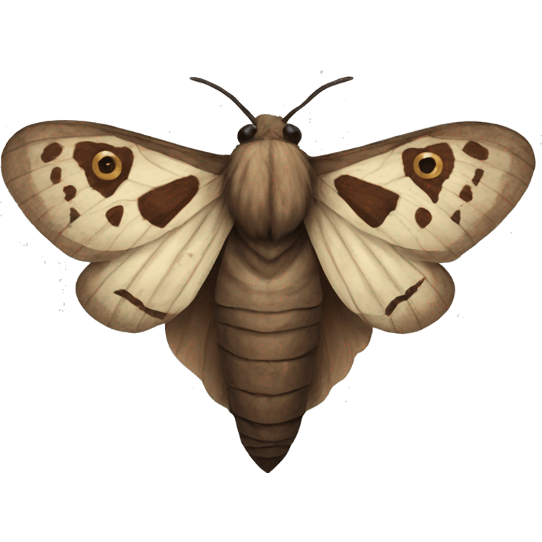 Death moth emoji