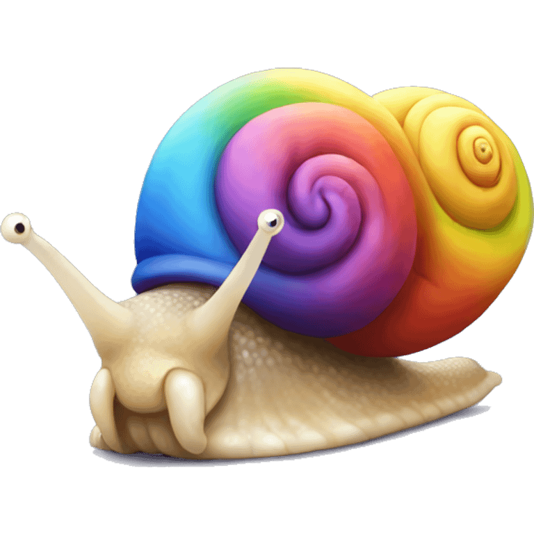 Gay snail emoji