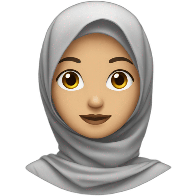 hijab teen emoji