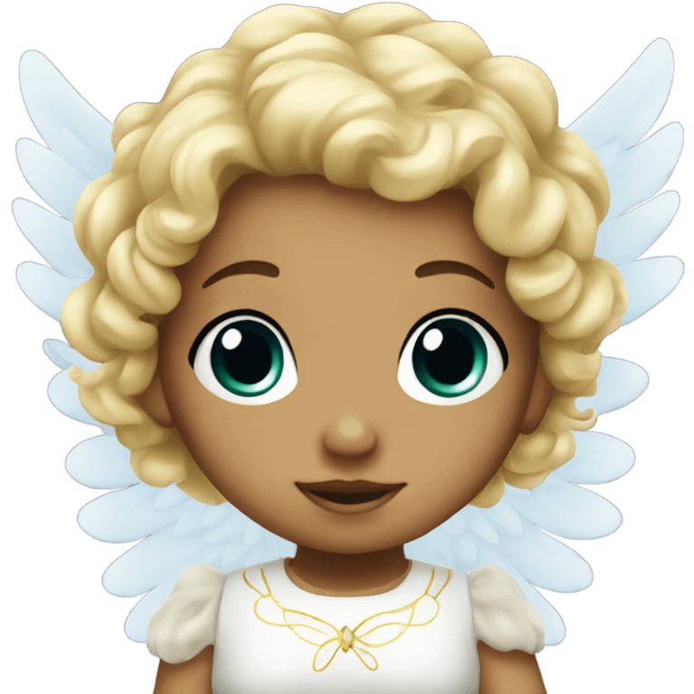 little princess Angel cute  emoji