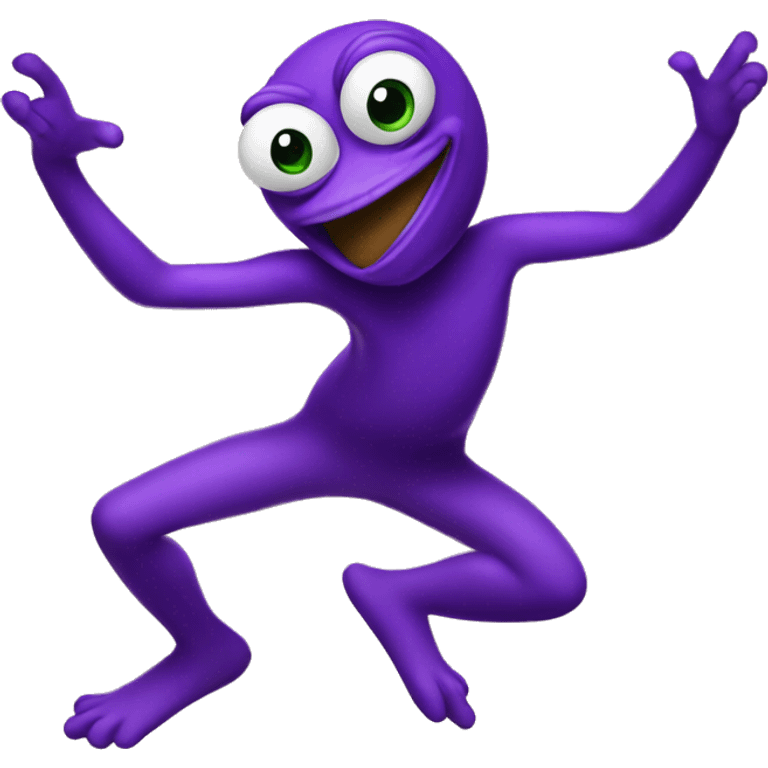 purple pepe dancing emoji