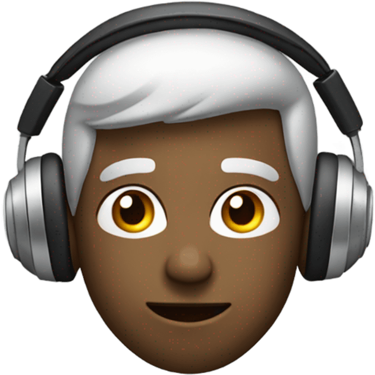 Someone wearing headphones  emoji