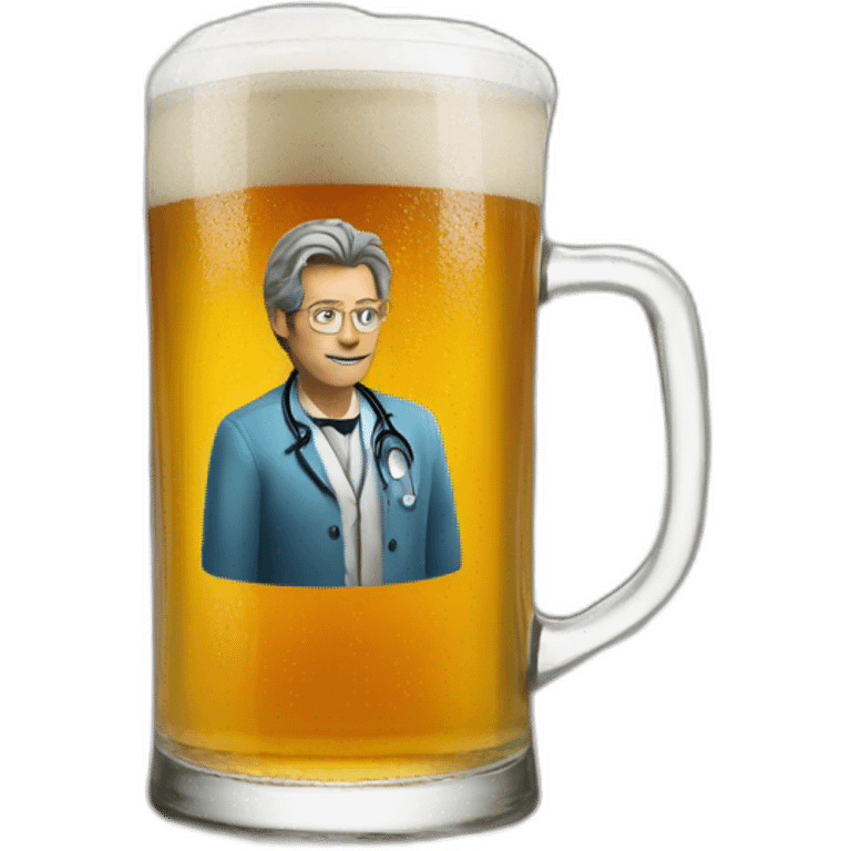 Doctor who beer emoji