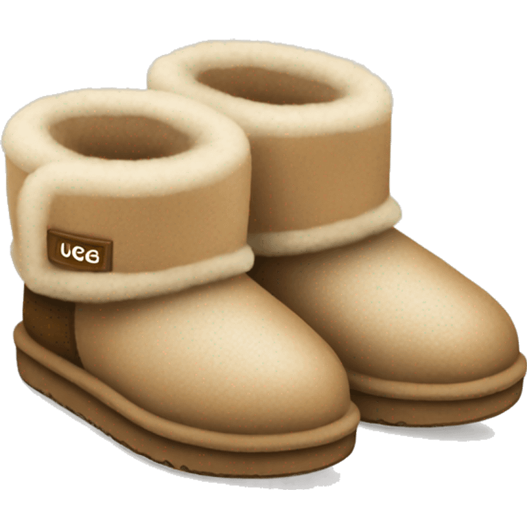 UGG slippers  emoji