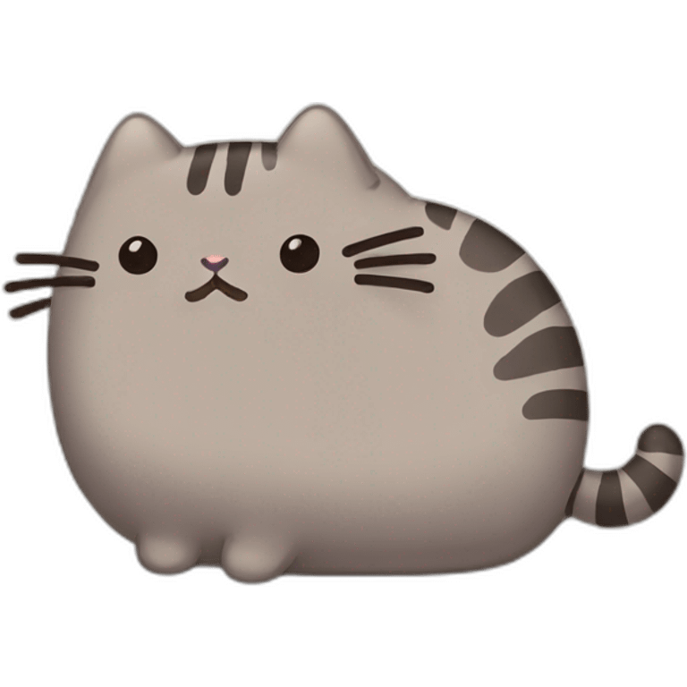 Pusheen sad emoji