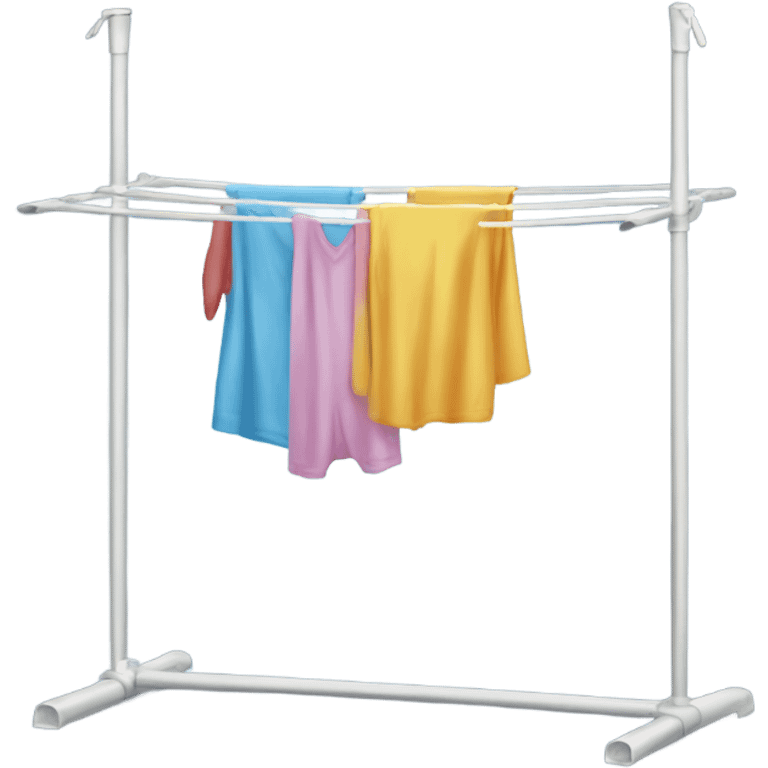 Clothes drying rack emoji