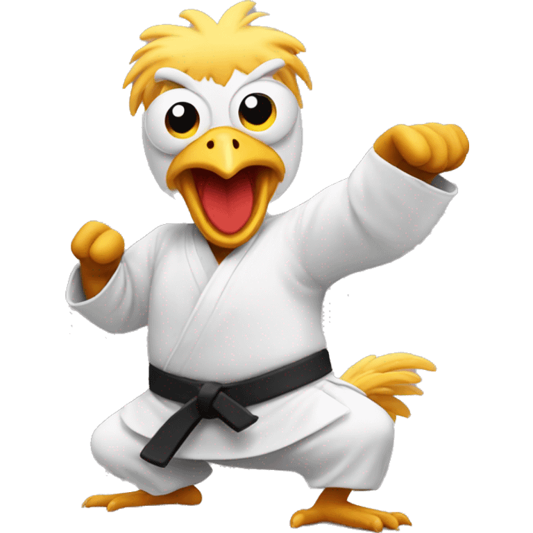 karate chicken emoji