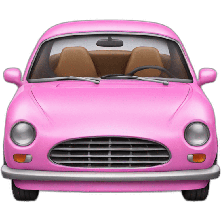 Pink car emoji