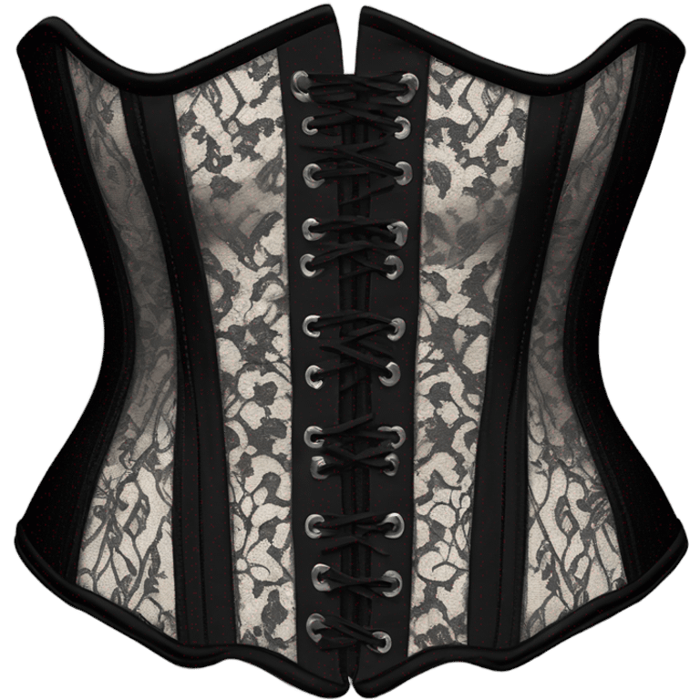 Black corset emoji