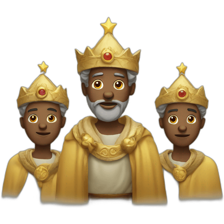 three wise men emoji