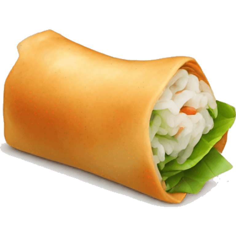 Spring roll  emoji