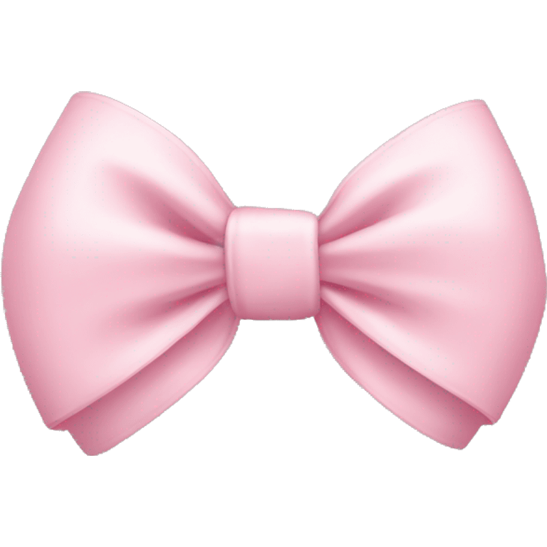 Light pink bow emoji