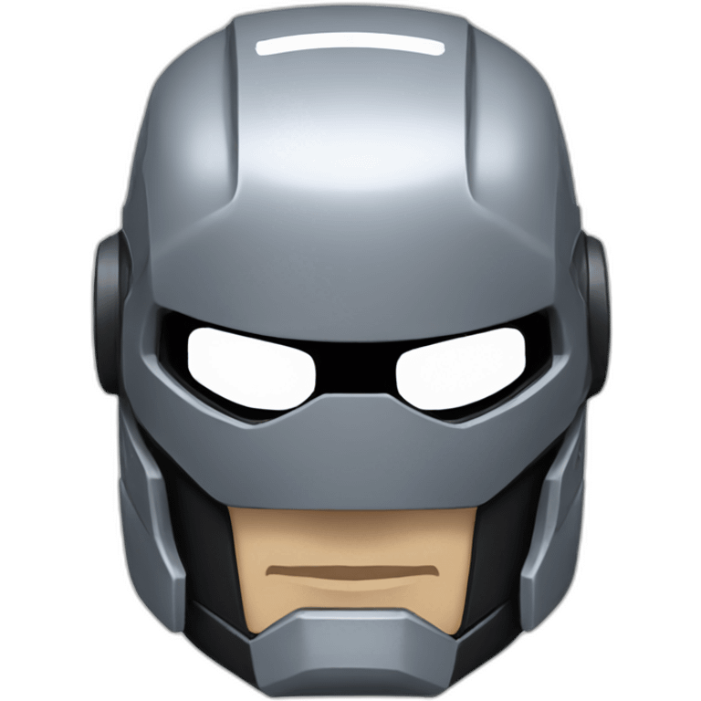 Robocop head emoji