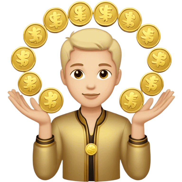 good fortune for immense wealth  emoji