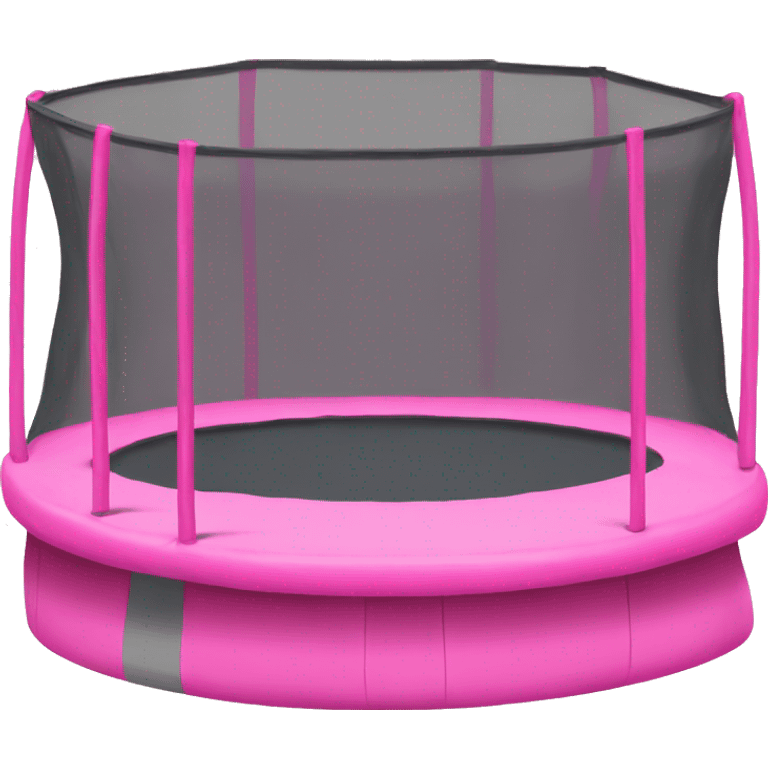 Pink trampoline  emoji