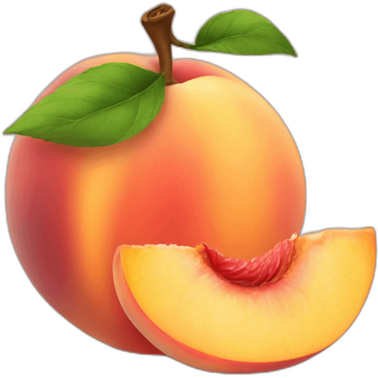 peach emoji