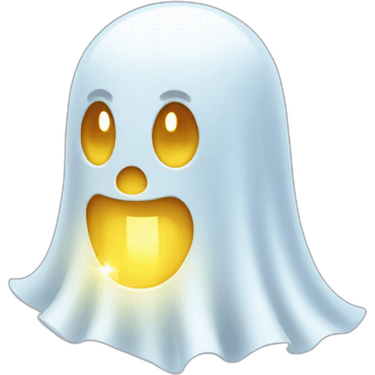 sparkling ghost emoji