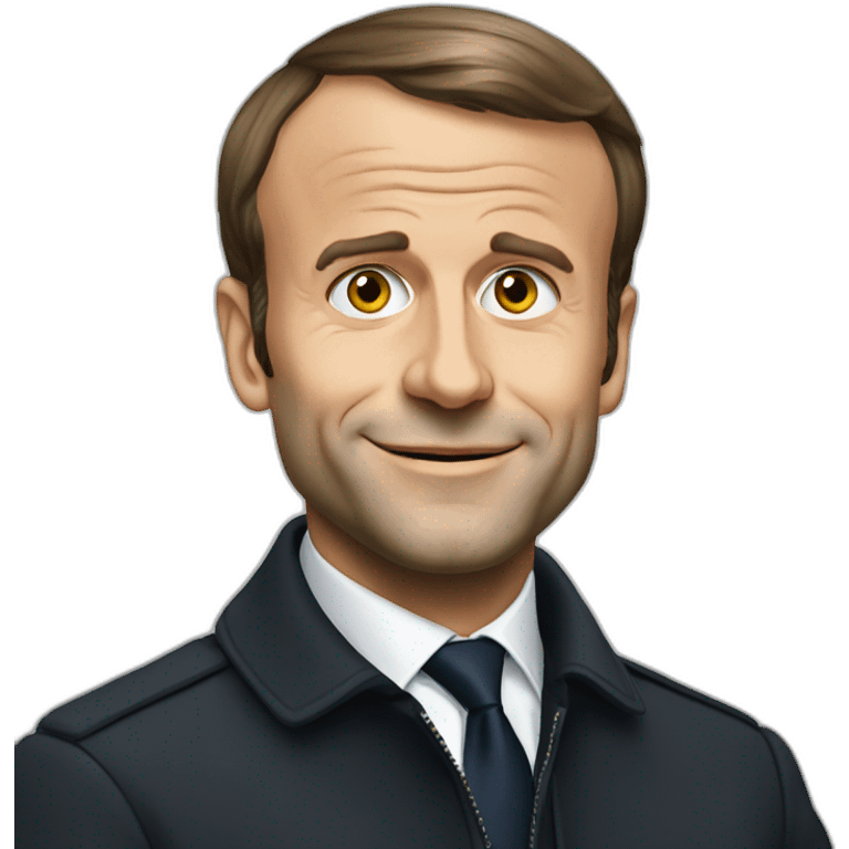 Emmanuel Macron emoji