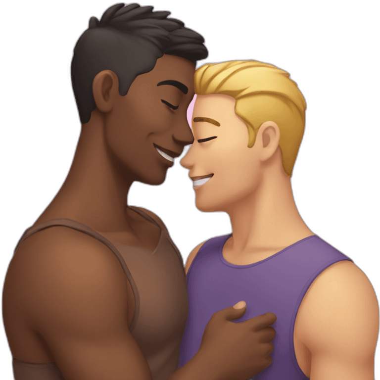 Gay love emoji