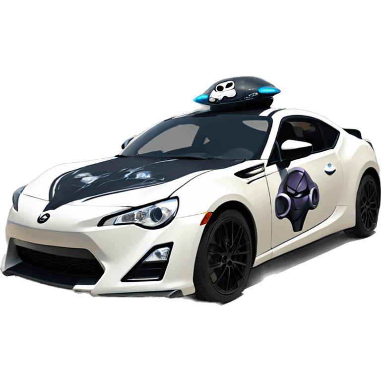 Batgirl and First Order Jet Trooper themed Scion FR-S  emoji