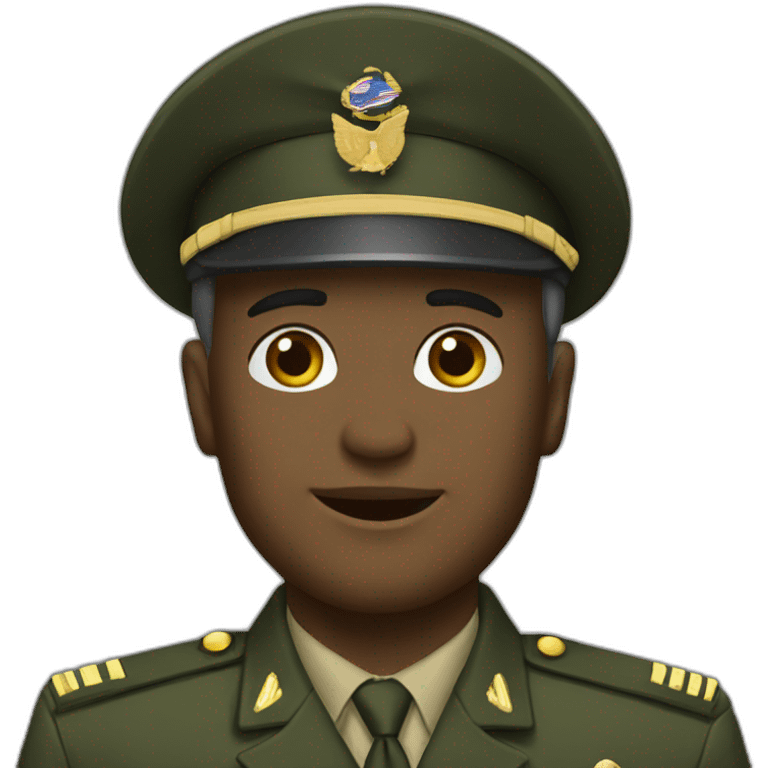 Army commander emoji