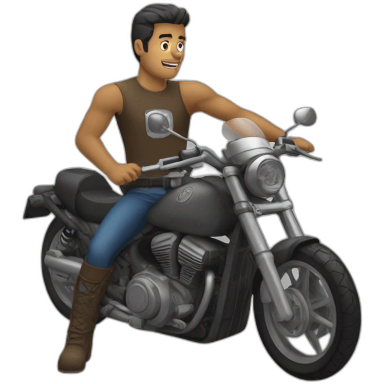 Motoboy Sanper emoji