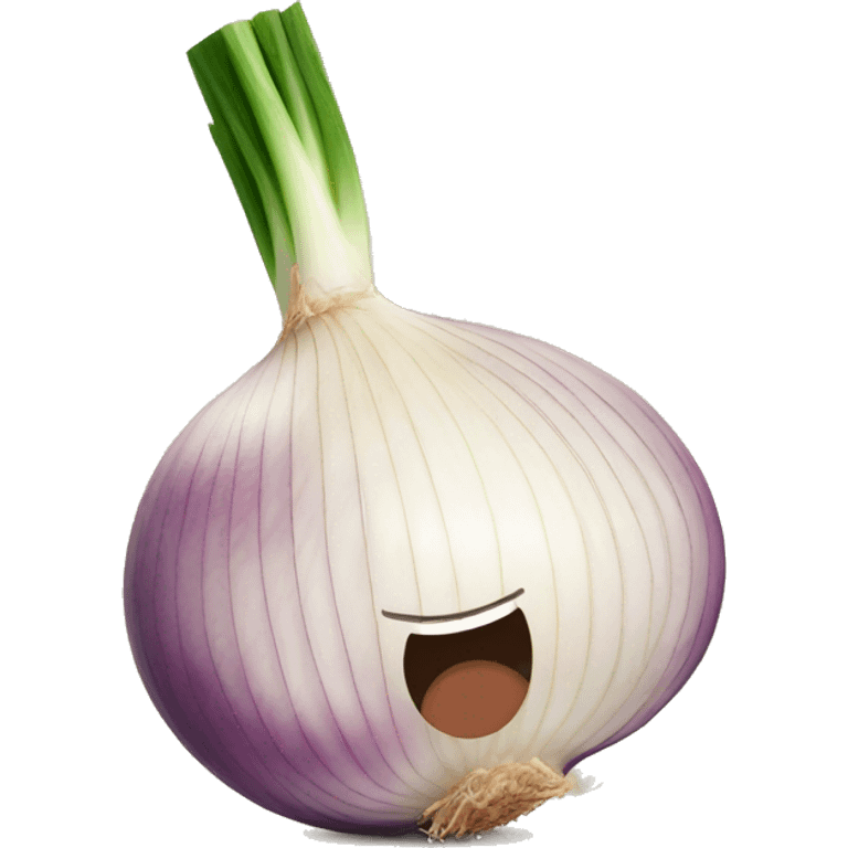 Chopped onion emoji