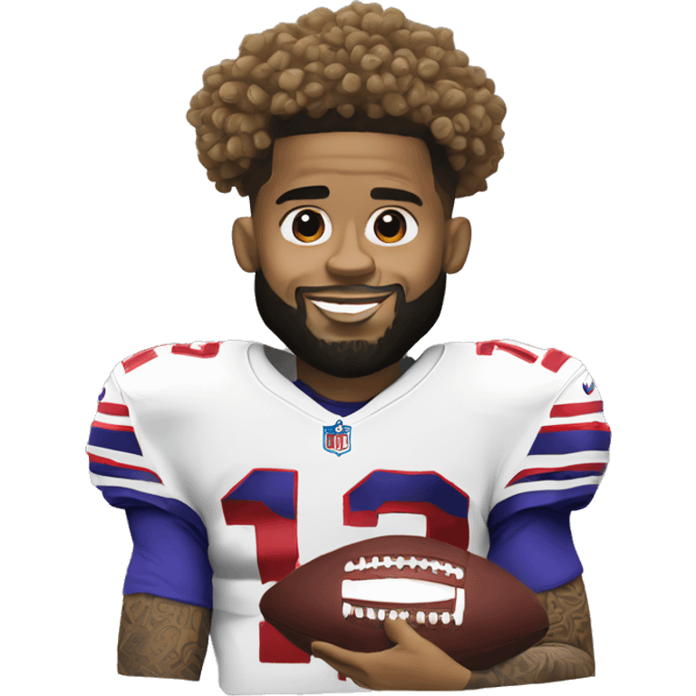 Odell Beckham Jr NFL emoji