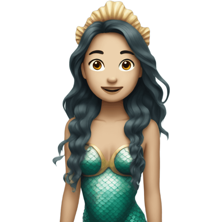 Asian mermaid  emoji