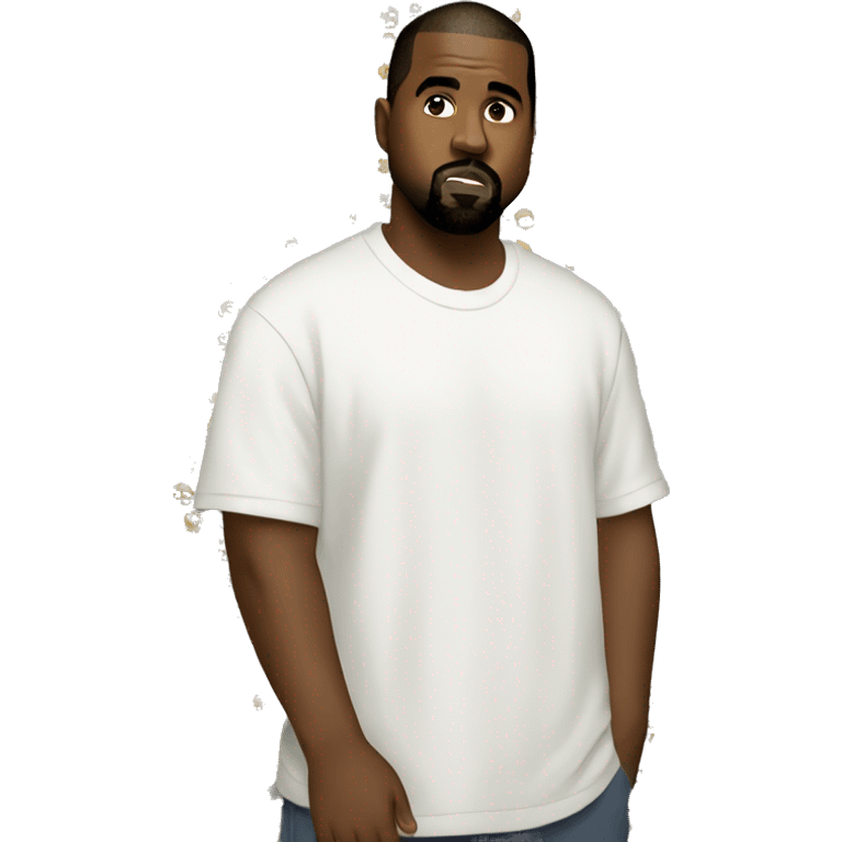 one kanye west emoji