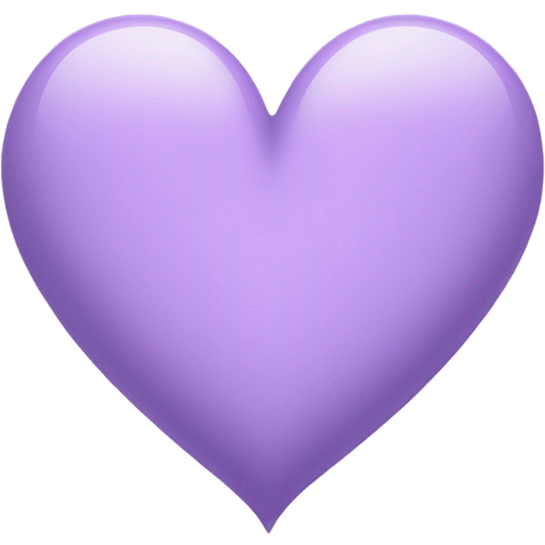 Light Purple Heart emoji