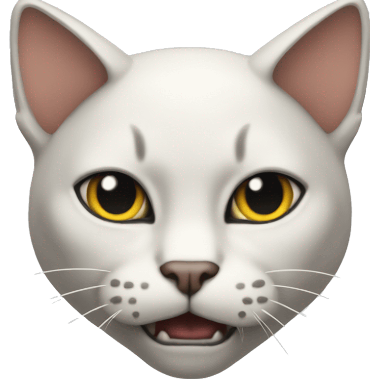 Attack cat emoji