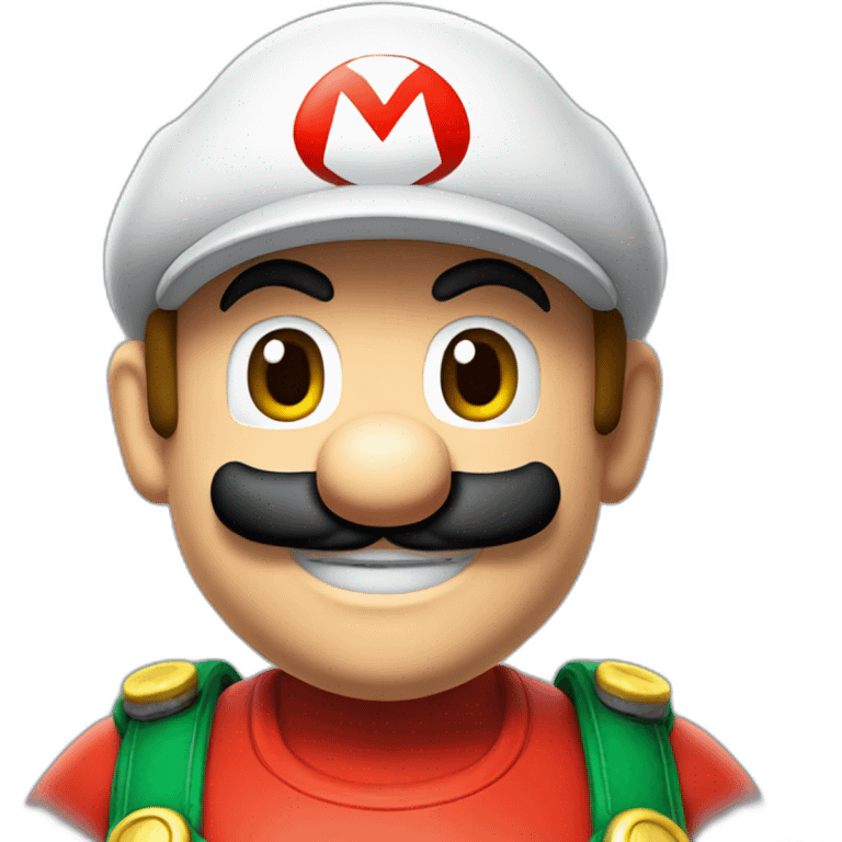 Mario bros from Mario kart emoji