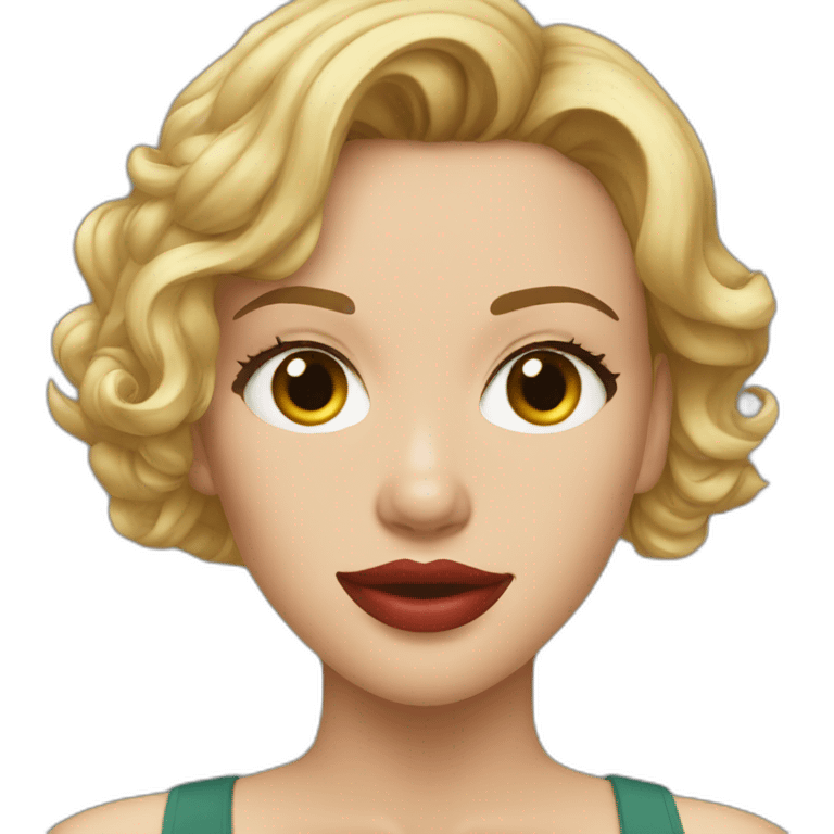 Scarlett Johansson emoji