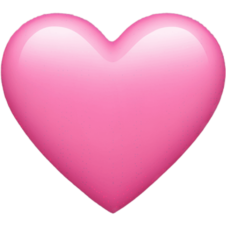 Pink heart emoji