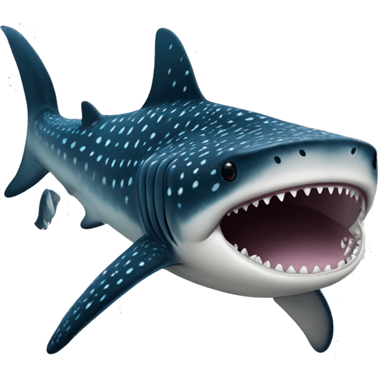 whale shark, widemouth no teeth emoji