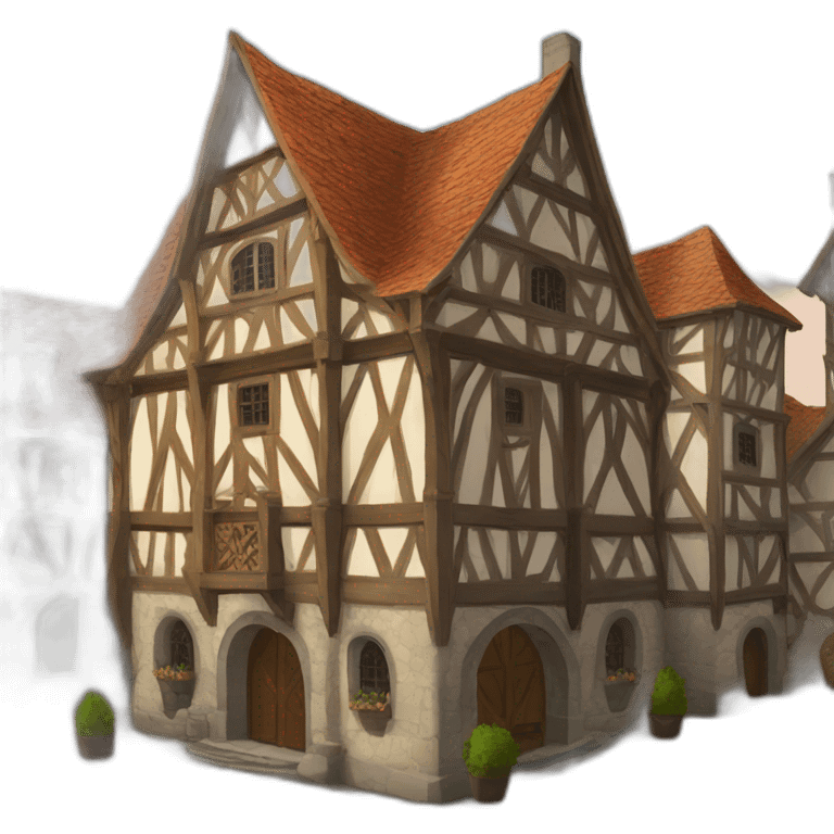 medieval luxurious town hall emoji