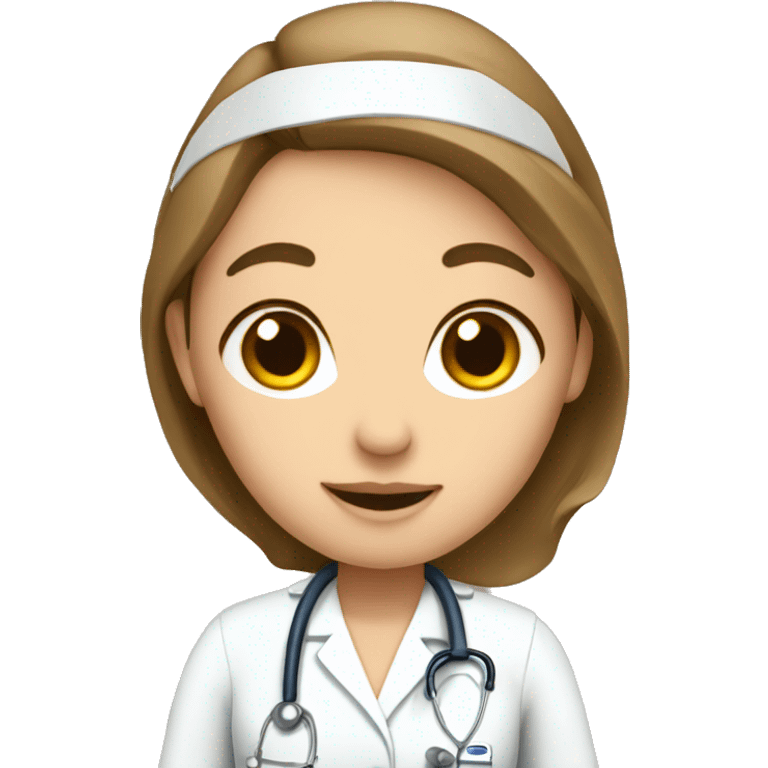 Nurse work medicine emoji